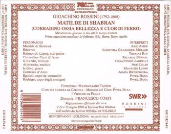 3CD Gioacchino Rossini: Matilde Di Shabran