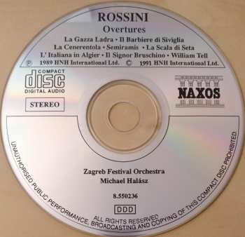 CD Gioacchino Rossini: Overtures