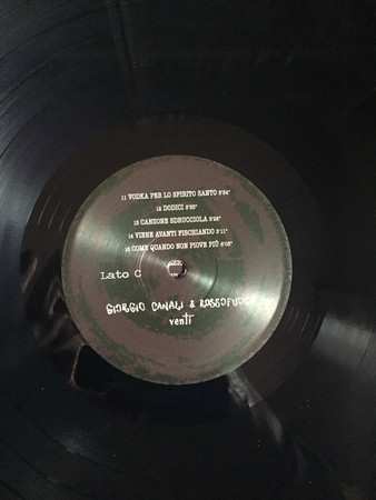 2LP Giorgio Canali & Rossofuoco: Venti 