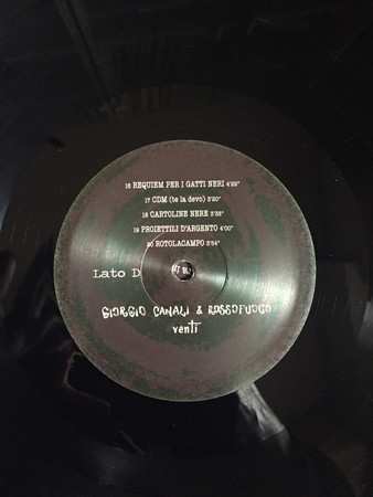 2LP Giorgio Canali & Rossofuoco: Venti 