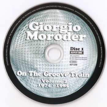2CD Giorgio Moroder: On The Groove Train Volume 2: 1974 - 1985