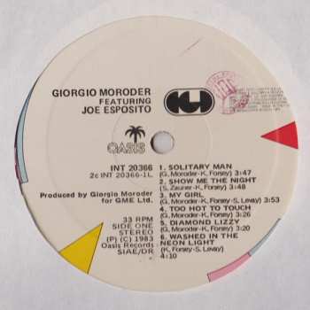 LP Giorgio Moroder: Solitary Men