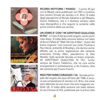 CD Giovanna Nocetti: I Singoli Meazzi