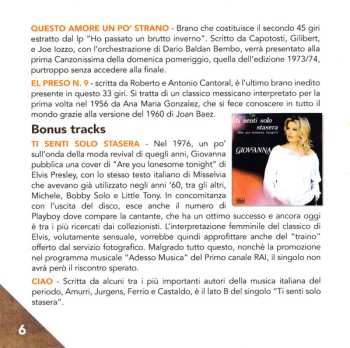 CD Giovanna Nocetti: Una Storia Quasi Vera