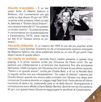 CD Giovanna Nocetti: Una Storia Quasi Vera