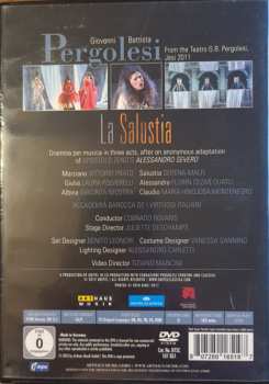 2DVD Giovanni Battista Pergolesi: La Salustia