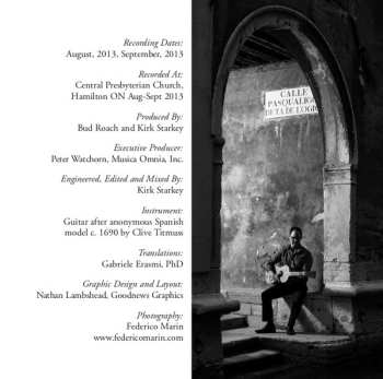 CD Giovanni Felice Sances: Complete Arias, 1636