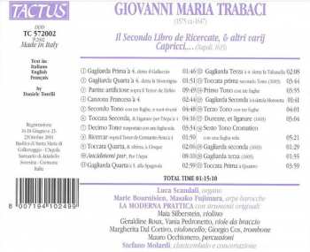CD Stefano Molardi: Il Secondo Libro De Ricercate  & Altri Varij Capricci