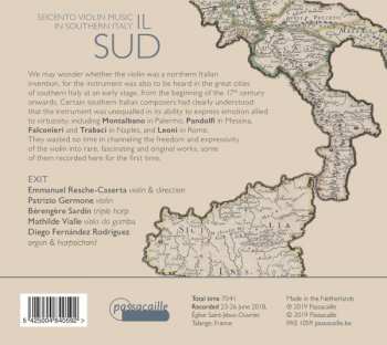 CD Andrea Falconieri: Il Sud - Seicento Violin Music In Southern Italy