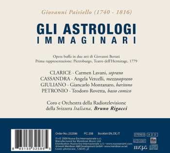 CD Coro Della Radio Televisione Della Svizzera Italiana: Gli Astrologi Immaginari DIGI