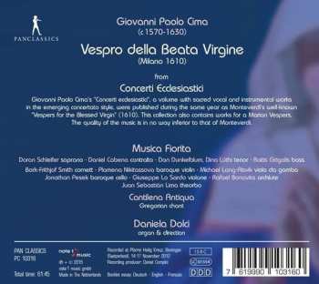 CD Musica Fiorita: Vespro Della Beata Virgine