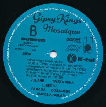 LP Gipsy Kings: Mosaique