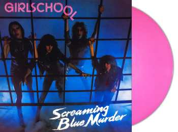 LP Girlschool: Screaming Blue Murder CLR