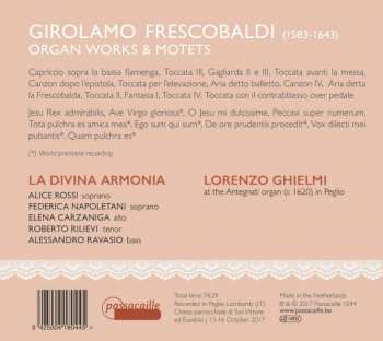 CD Girolamo Frescobaldi: Organ Works & Motets