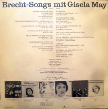 LP Gisela May: Brecht-Songs Mit Gisela May