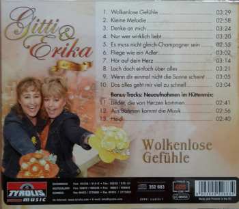 CD Gitti & Erika: Wolkenlose Gefühle