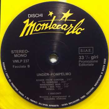 LP Giuliano Sorgini: Under Pompelmo LTD | CLR