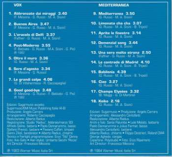 CD Giuni Russo: Vox / Mediterranea 