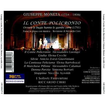 2CD Elena Cecchi Fedi: Il Conte Policronio