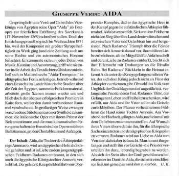 CD Giuseppe Verdi: Aida - Opernhighlights
