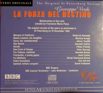 3CD/Box Set Giuseppe Verdi: La Forza Del Destino (Original St Petersburg Version)