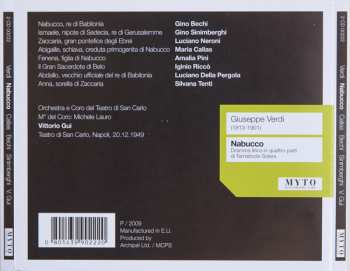 2CD Maria Callas: Nabucco