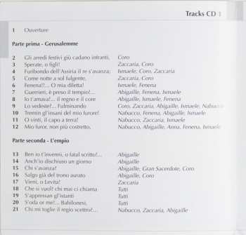 2CD Maria Callas: Nabucco