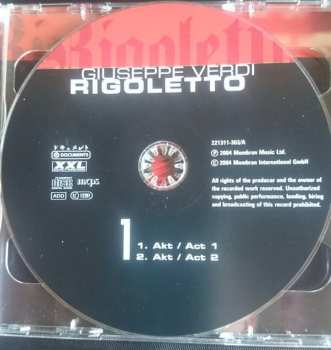 2CD Giuseppe Verdi: Rigoletto