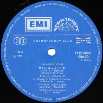 3LP/Box Set Giuseppe Verdi: Rigoletto (3xLP + BOX + BOOKLET)
