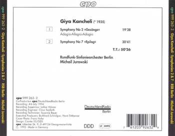CD Rundfunk-Sinfonieorchester Berlin: Symphonies 2 & 7