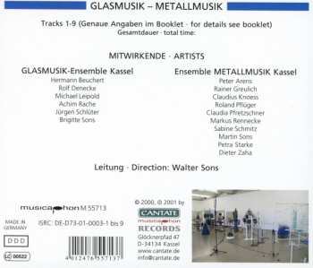 CD Glasmusik-Ensemble: Glasmusik - Metallmusik