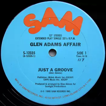 Glen Adams Affair: Just A Groove