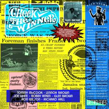 LP Glen Brown: Check The Winner (The Original Pantomine Instrumental Collection 1970-74)