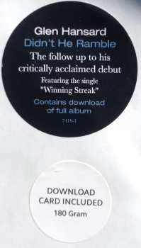 LP Glen Hansard: Didn't He Ramble 