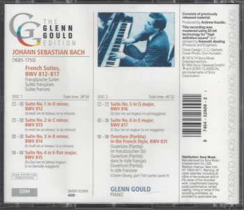 2CD Johann Sebastian Bach: French Suites BWV 812–817; Overture In French Style BWV 831
