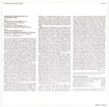 CD Wolfgang Amadeus Mozart: The Mozart Piano Sonatas, Vol. 4