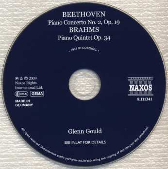 CD Ludwig van Beethoven: Piano Concerto No. 2 / Piano Quintet