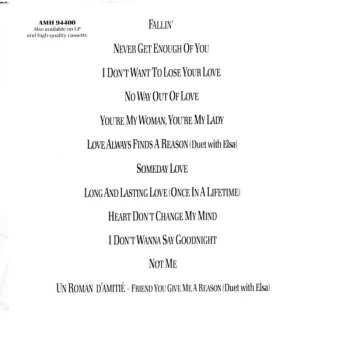 CD Glenn Medeiros: Not Me