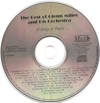 CD Glenn Miller And His Orchestra: A String Of Pearls: The Best Of