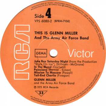 2LP Glenn Miller And The Army Air Force Band: This Is Glenn Miller And The Army Air Force Band (2xLP)