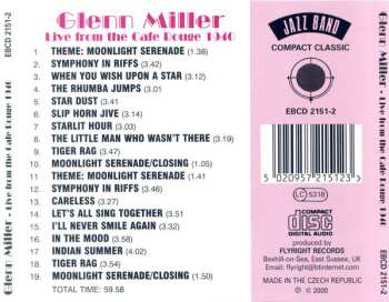 CD Glenn Miller: Live From The Cafe Rouge 1940