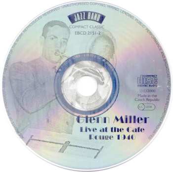 CD Glenn Miller: Live From The Cafe Rouge 1940
