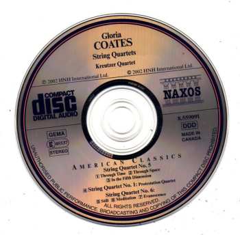 3CD/Box Set Gloria Coates: String Quartets 1-9