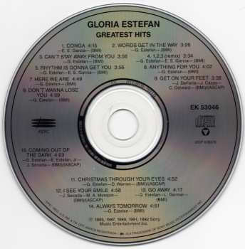 CD Gloria Estefan: Greatest Hits