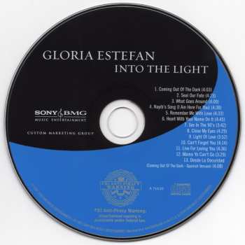 CD Gloria Estefan: Into The Light