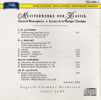 CD Wolfgang Amadeus Mozart: Meisterwerke Der Klassik = Classical Masterpieces = Joyaux De La Musique Classique