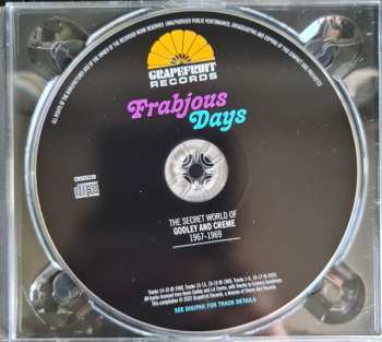 CD Godley & Creme: Frabjous Days (The Secret World Of Godley And Creme 1967-1969)