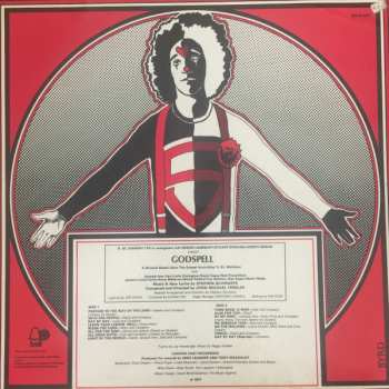 LP "Godspell" Original London Cast: Godspell. Original London Cast