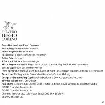 CD Gianandrea Noseda: Coro Di Morti • Noche Oscura • Quattro Inni Sacri • Partita