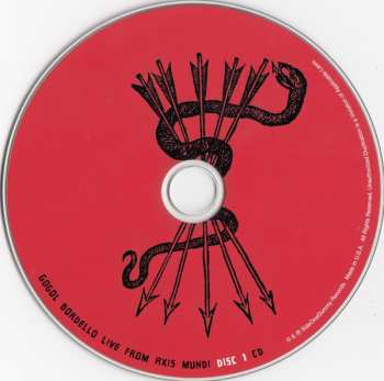 CD/DVD Gogol Bordello: Live From Axis Mundi